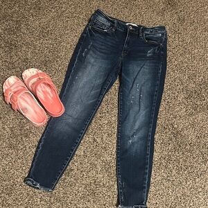 KanCan Blue Skinny Jeans with Stretchy Fit